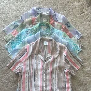 Lot of women’s 5 Allison Daley blouses Size  12 / 12P